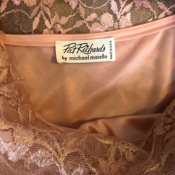 Vintage Pat Richards Lace Size 12 Two-Piece Dress Set - Picture 5 of 8